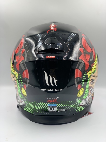MT Helmet Thunder 3 SV Jet Joker A1 Gloss Black (ECE CERTIFIED)